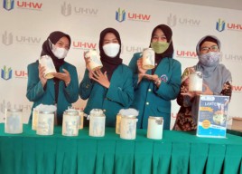 Wow! Mahasiswa UHW Perbanas Surabaya Ciptakan Lampu Anti Insomnia