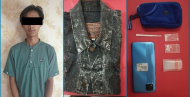 Asyik Isap Sabu dalam Kamar, Pemuda Kedung Klinter Surabaya Digerebek Polisi