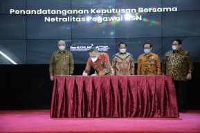 Pemerintah Terbitkan SKB Awasi Netralitas ASN di Pemilu 2024