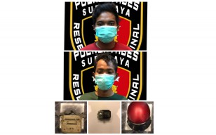 Dua Pemuda ini Tak Sadar Aksinya Terekam CCTV, Ditangkap Setelah Sebulan Mencuri