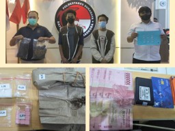 Peredaran Narkoba Paket Komplit Libatkan Dua Pemuda Dibongkar Polisi