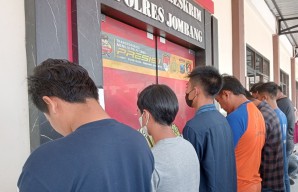 Polisi Amankan 8 Pesilat yang Keroyok Warga Kabuh Jombang, 1 Orang Tersangka