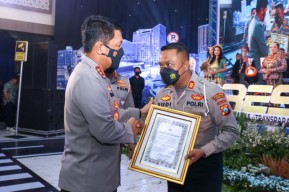 Satsetwatwet Tangani Kecelakaan, Satlantas Polres Jombang Raih Penghargaan Polri