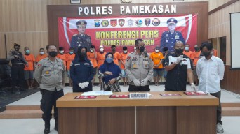 Terlibat Penyalahgunaan Narkoba di Pamekasan, 18 Orang Ditangkap