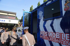 Satlantas Polres Lamongan Luncurkan Pos Polisi Mobile, Multitasking dan Canggih