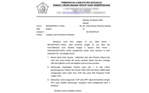 Cerita 'Terusirnya' Acara Dekesda dari Alun-alun Sidoarjo Usai Terima Surat DLHK