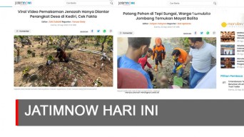 Jatimnow Hari Ini: Viral Video Pemakaman Jenazah Hanya Diantar Perangkat Desa
