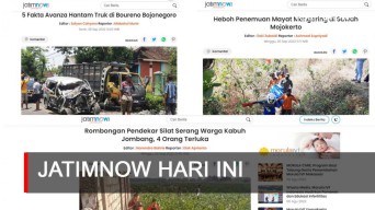 Jatimnow Hari Ini: Avanza Hantam Truk di Boureno Bojonegoro, Tiga Orang Tewas