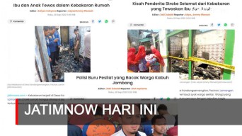 Jatimnow Hari Ini: Ibu dan Anak Tewas dalam Kebakaran Rumah