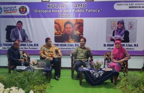 Tim Kepresidenan Kampanyekan Bahaya Hoaks Jelang Pemilu di Universitas Madura