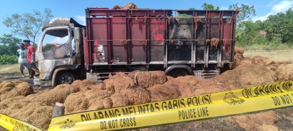Truk Bermuatan Tembakau Dibakar Massa di Pamekasan, Ini Kronologis versi Warga