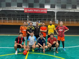Tim Futsal SIWO PWI Jatim U-35 Target Medali Emas di Porwanas XIII 2022