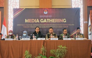 Ini Tahapan Verifikasi Faktual Kepengurusan dan Keanggotaan Parpol di Jatim