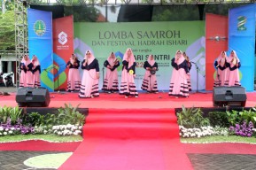 Sambut Hari Santri, 33 Grup Ramaikan Lomba Samroh Kota Pasuruan