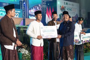 Sadad Merinding saat 650 Santriwati Bacakan Nazam di SCNC: Ingat Zaman Mondok