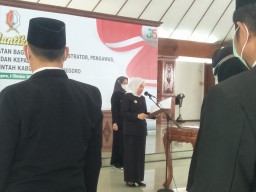 26 Kepala Sekolah di Bojonegoro Dilantik Bareng 11 Pejabat Lain