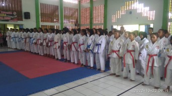 Semarakkan Hari Santri Nasional, Kemenag Bojonegoro Gelar Kejuaraan Karate