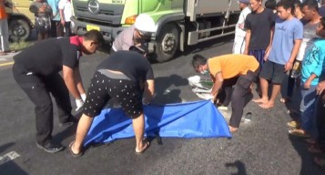 Pengendara Motor Tewas Terlindas Truk di Jombang