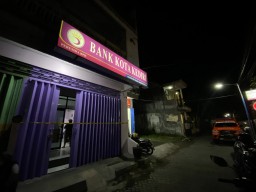 Perampokan Diduga Terjadi di Kantor Bank Kota Kediri