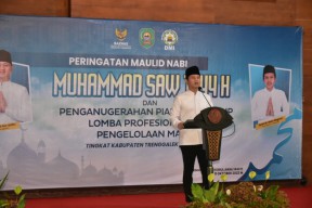 Bupati Trenggalek Mas Ipin Ajak Tauladani Kepribadian Rasulullah Muhammad SAW