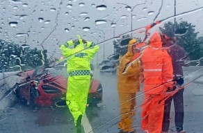 Kronologi Kecelakaan McLaren di Tol Juanda-Waru