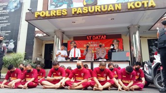 Polisi Ringkus 16 Pelaku Kriminal, Amankan 8 Motor dan 3 Televisi