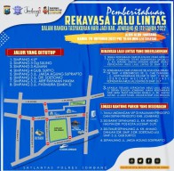 8 Jalan Ditutup Saat Tasyakuran HUT ke-112 Pemkab Jombang