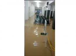 RSUD Soedomo Trenggalek Terendam Banjir, Layanan Rawat Jalan Lumpuh