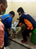 Mayat Bayi Ditemukan di Toilet Dispendikpora Tulungagung