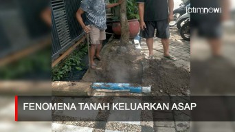 Video: Fenomena Tanah Keluarkan Asap Misterius