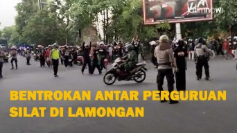Video: Bentrok Antar Perguruan Silat di Lamongan