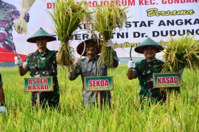 Pesan KSAD Jenderal TNI Dudung Abdurachman saat Hadiri Panen Raya