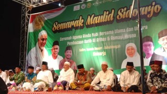 Ribuan Jemaah Larut dalam Semarak Maulid Sidoarjo