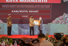 Selamat! Kota Mojokerto Raih 3 Penghargaan Bidang Kesehatan