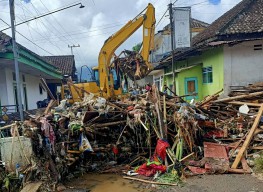 Puluhan Rumah Rusak Akibat Banjir di Banyuwangi