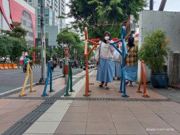 Nama dan Fungsi Dua Benda yang Ada di Pedestrian Surabaya, Kapan Kamu Tahu?