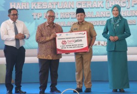 Bank Jatim Serahkan Bantuan CSR untuk PKK Kota Malang