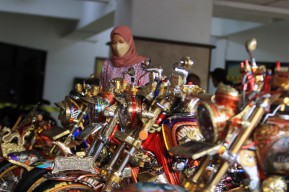 Menengok Deretan Motor Modifikasi se Indonesia Dipamerkan di Untag Surabaya