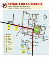 Info Lur, Ini Titik Parkir Apel Akbar NU di Gresik