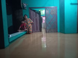 7 Desa di Mojoagung Diterjang Banjir, Ratusan Rumah Tenggelam
