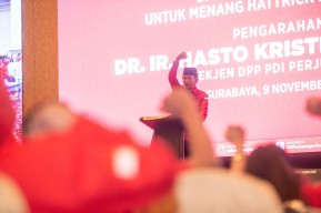 PDI Perjuangan Surabaya Pastikan Kader Banteng Solid