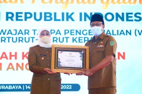 Dua Kali Berturut Raih WTP, Pemkot Pasuruan Terima Penghargaan dari Kemenkeu RI