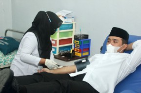 Wawali Pasuruan Mas Adi Ajak Masyarakat Aktif Donor Darah