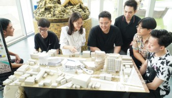 Menengok Maket Kawasan Kembang Jepun 20 Tahun Kedepan di UK Petra