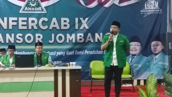 Cucu Bupati Mundjidah Nahkodai PC GP Ansor Jombang Periode 2022 - 2026