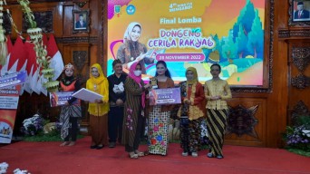 Dongeng Cerita Rakyat Ramaikan 4 Tahun Ning Ita Mengabdi di Kota Mojokerto