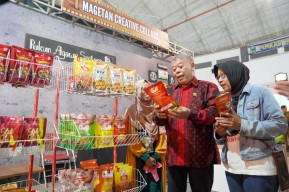 Hadiri Pasar Rakyat Festival Gubernur Soerjo, Ini Pesan Ketua DPRD Jatim