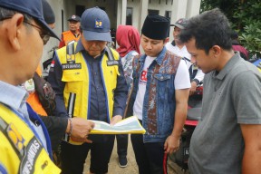 Tinjau Lokasi Banjir, Mas Ipin Siapkan Koordinasi Antarlini