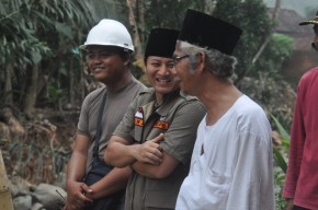 Mas Ipin Minta Penguatan Pondasi Ponpes dan Rekayasa Arus Sungai