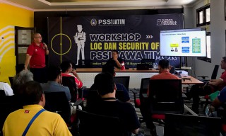 Jelang Liga 3, PSSI Jatim Gelar Workshop LOC dan Security Officer